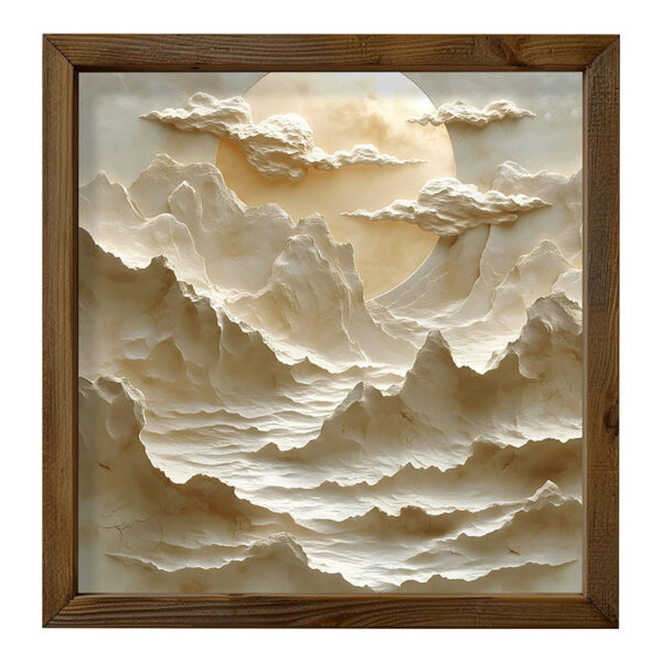 Πίνακας σε καμβά Jedia pakoworld με ψηφιακή εκτύπωση 50x3.5x50εκ