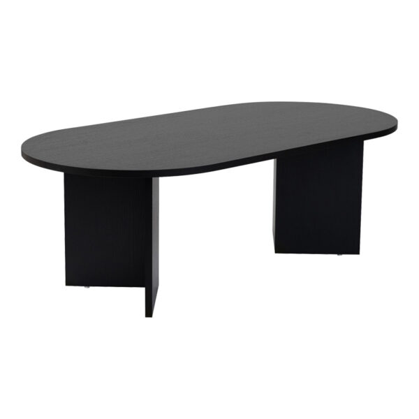 Τραπέζι σαλονιού Tabletod pakoworld σε μαύρη απόχρωση 119x60x40εκ