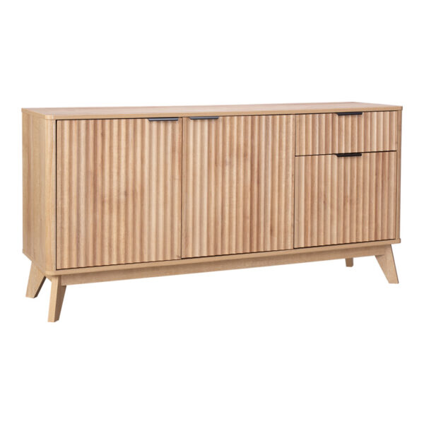 Μπουφές Hamea pakoworld mdf σε φυσική απόχρωση 150x39