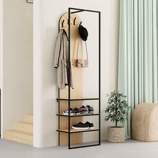 Έπιπλο εισόδου Archy Megapap χρώμα sapphire oak 53x31